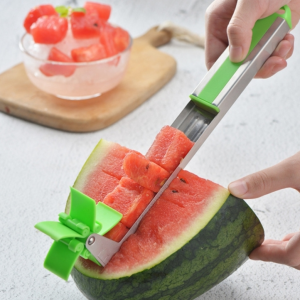 Windmill Watermelon Cutter Stainless Steel Fruit Cutting Tool