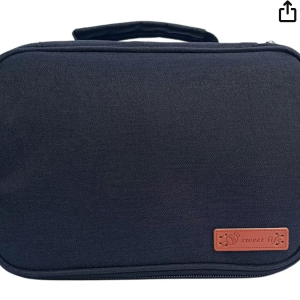 Krobot Capacidade Elevada estojo 72 Armazenamento de lápis de cor Papelaria Estudantil (Preto),Saco de presente, estojo escolar