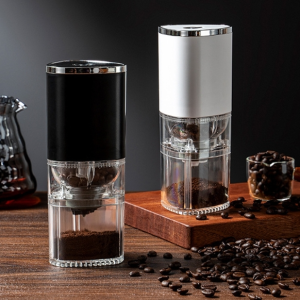 Coffee Electric Grinder Magnetic Snap-on Stainless Steel Blades Kitchen Gadgets