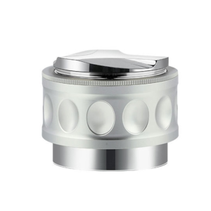 YK33258 Stainless Steel Double Head Coffee Cloth Powder Dispenser (Finger Button Model)