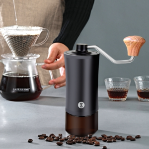 Manual Stainless Steel Core Dual Shaft Hand Crank Coffee Bean Grinder