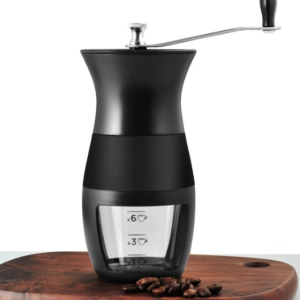 Hand Shaking Coffee Grinding Bean Machine Home Portable Coffee Machine(Black)