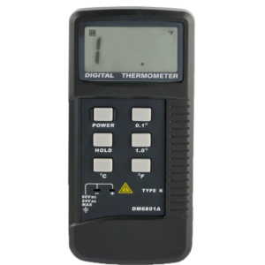 Digital Thermometer with Two K-Type Sensors