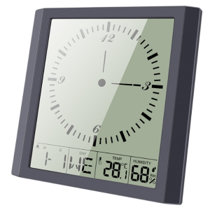 Multifunction Large Screen Clock Household Creative Thermometer Hygrometer