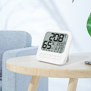 Desktop Wall-Mounted Thermometer And Hygrometer Alarm Clock Electronic Clock