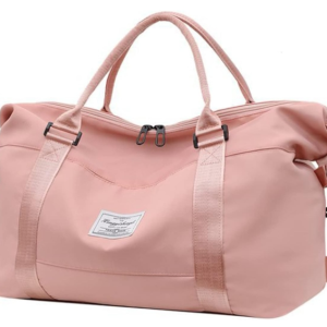 Bolsa esportiva de viagem, bolsa esportiva de ginástica embalável, bolsa de viagem de grande capacidade, bolsa de viagem de ombro resistente à água, f