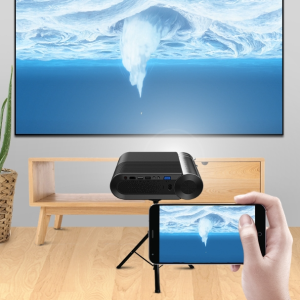 YG420 1280x1080P 2400LM Mini LED Projector Home Theater, Support HDMI & AV & SD & USB & VGA, Standard Version