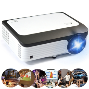 Wejoy L6 5 inch 200 ANSI Lumen 1920 x 1080P Android 6.0 HD Bluetooth 4.0 WiFi HD Smart Projector, Support AV / VGA / HDMI / 2 x USB / RJ45, 1G+8G