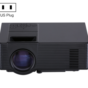 VS-314 Mini Projector 1500ANSI LM LED 800x480 WVGA Multimedia Video Projector, Support VGA / HDMI / USB / TF Card / AV /TV Interfaces