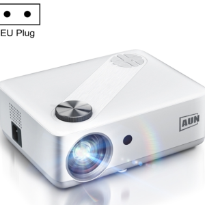 AUN AKEY8 1920x1080 6000 Lumens Portable Home Theater LED HD Digital Projector, Basic Version