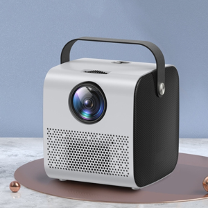 Q3 4K Mobile Phone Projector Home Office Integrated Projector,EU Plug