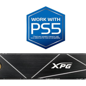 XPG Lâmina GAMMIX S70 de 512 GB – Funciona com SSD interno para jogos PlayStation 5, PCIe Gen4 M.2 2280 até 7.400 MB/s (AGAMMIXS70B-512G-CS)