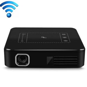 D13 2+16G 854 x 480 Android 7.1.2 Mini Pocket Projector 4K DLP Smart Handheld LED WIFI Home Theater Projector, Support USB / TF / HDMI