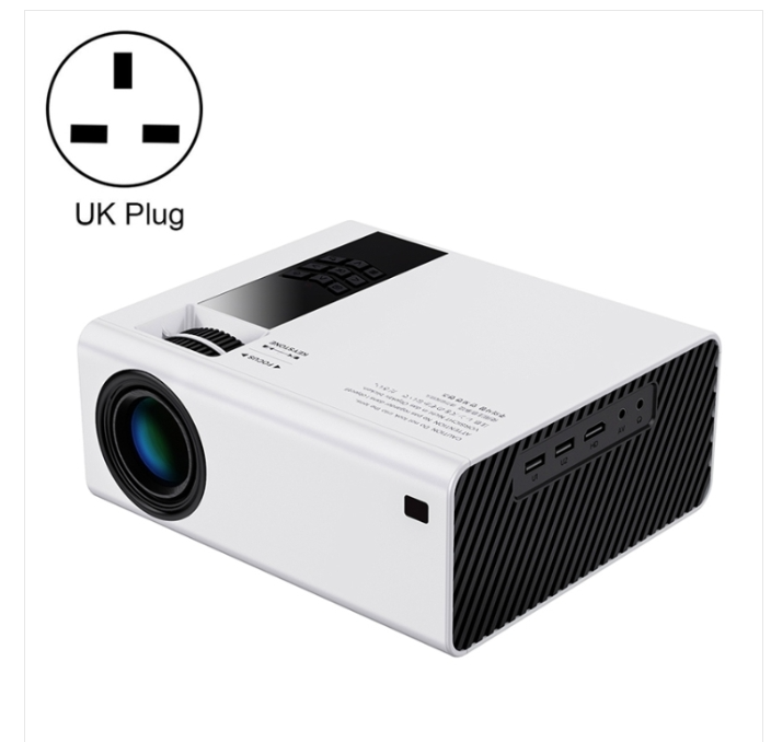 Y6 190ANSI Lumens 1024x600P Mobile Phone Same Screen Edition Projector