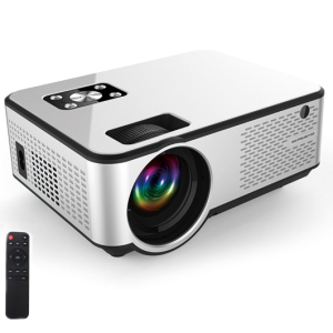 Cheerlux C9 1280x720 720P HD Smart Projector, Support HDMI x 2 / USB x 2 / VGA / AV(Black)