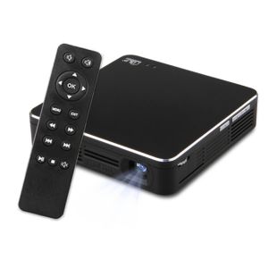 HDP200-RTS Mini Portable 100 ANSI Lumens DLP Projector with Remote Control, Support MHL / HDMI / USB / AirPlay / Micacast