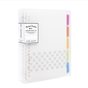 A4 Side Flip Coil Book Pocket Mini Notebook Diary Portable Office Organizer