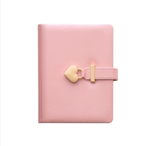8032 Locked Couple's Notebook Hardcover Notepad Handbook