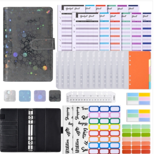 Full Star Loose-leaf Book Notebook Cash BudgetingA6 PU