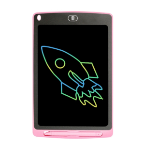 LCD Writing Board Children Hand Drawn Board (10 inch Colorful Light Pink)
