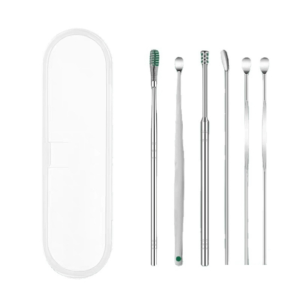 Creative Ear Scoop 6pcs Set Portable Boxed Ear Scoop Set