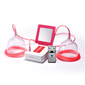 Portable USB Charging Chest Electric Massage Instrument(Remote Control B Cup)