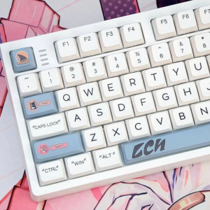 DARMOSHARK K6 87-Key Three-Mode Mechanical Gaming Keyboard Full-Key Hot Swap Gateron Switch 2.4G Wireless/bluetooth/Wired RGB PBT Keycap Five-sided S