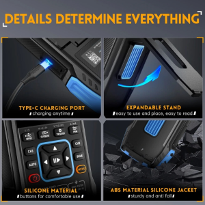 FNIRSI 2C23T 3IN1 Dual Channel 10MHZ*2 50MS/s Handheld Digital Oscilloscope Multimeter + Function Signal Generator