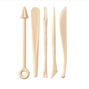 12pcs/set Children's DIY Play-Doh Clay Color Clay Pottery Clay Auxiliary Tools Wooden Tools