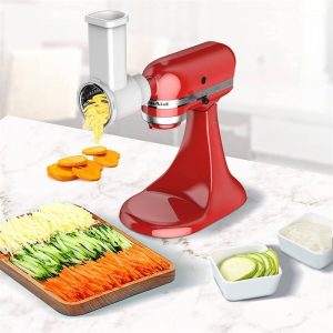 Suitable for KitchenAid 4.5QT/5QT Stand Mixer Kitchen Vegetable Slicer Grater (KA-006)