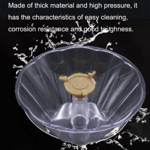 F006 PC three-claw large-capacity oil cup range hood accessories oil box