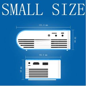 YG210 320x240 400-600 Lumens Mini LED Projector with HDMI & AV & SD & USB support