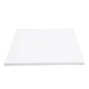 Sold in packs of 5 Oil acrylic paint white square artist canvas wood panel frame