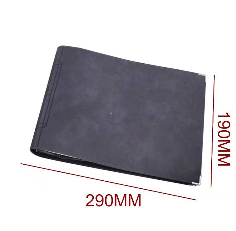 B5 Imitation Leather Grid Notebook