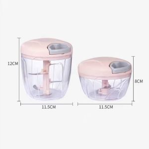 Multifunctional hand-pulled vegetable cutter household meat grinder meat mincer garlic masher