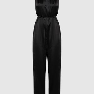 Black jumpsuit Yves Salomon