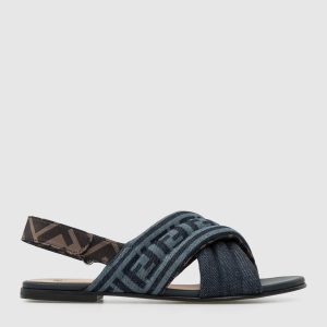 Children's blue sandals Fendi