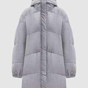 Annie grey wool and cashmere jacket Simonetta Ravizza