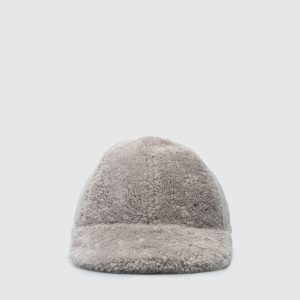 Gray shirling cap Simonetta Ravizza