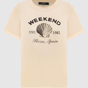 Yellow T-shirt BORA Max Mara Weekend