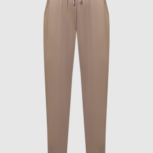 Brown pants with monil chain Brunello Cucinelli