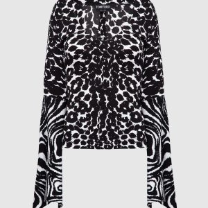 Top with animal print Tom Ford
