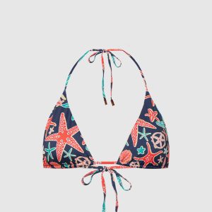 Blue bodice from Flore Holistarfishes swimsuit Vilebrequin