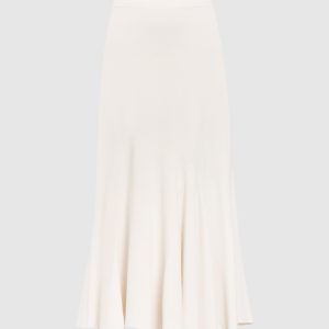 Light beige silk skirt The Row