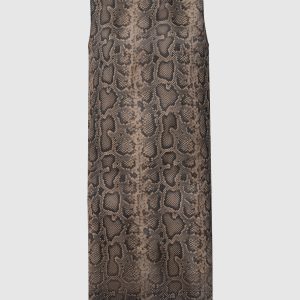 Beige CUBANO dress in animalistic print Max Mara Sportmax