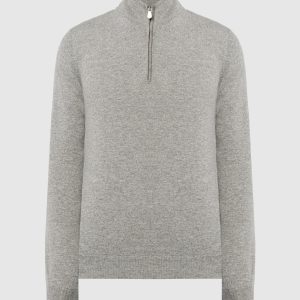 Gray cashmere jumper Brunello Cucinelli