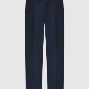 Blue pants made of wool Brunello Cucinelli