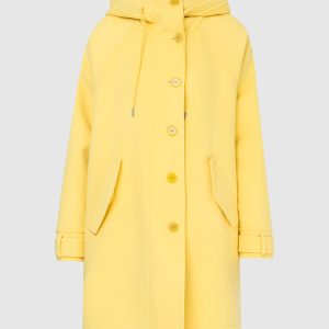 Hooded wool coat Ermanno Scervino