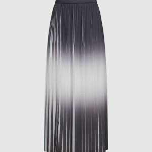 Degrade effect pleated skirt Peserico