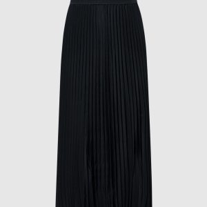 Black pleated skirt CO